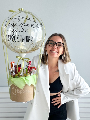 Бокс № 178 "Сладкий подарок для первоклашки"