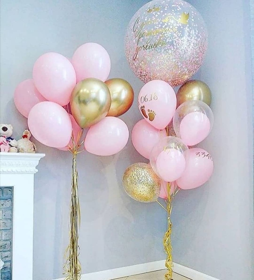 шары на день рождения девочке 5 лет