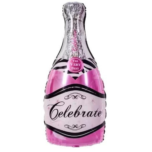 Бутылка Шампанского, Розовая