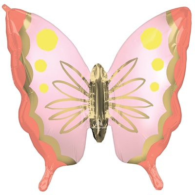 Бабочка нежно-розовая